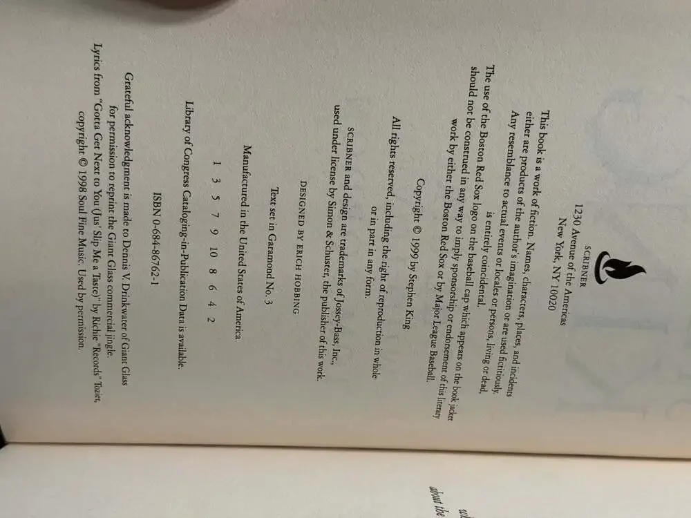The Girl Who Loved Tom Gordon Stephen King & Elevation First Edition Hardcover